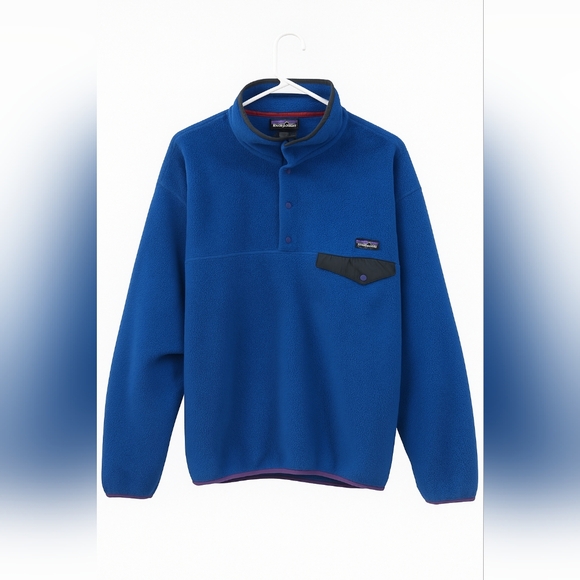 ✨ Patagonia Synchilla Snap-T Fleece Pullover – Blue (Vintage) ✨ - Picture 1 of 7